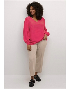 Блузка Kclisana, розовый Kaffe curve