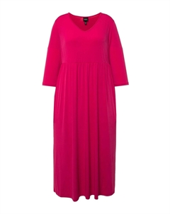 Платье макси Matte Empire Classic A-Line, розовый Ulla popken