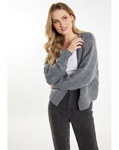 Кардиган Incus, серый меланж Dreimaster