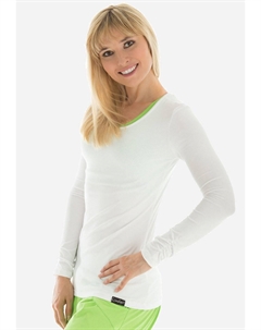 Топ с длинными рукавами Longsleeve Ws1, белый Winshape