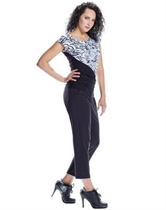 Брюки Functional Light 7/8 Baggy, черные Winshape