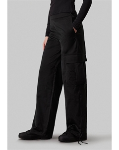 Брюки с боковыми карманами Utility, ck черный Calvin klein