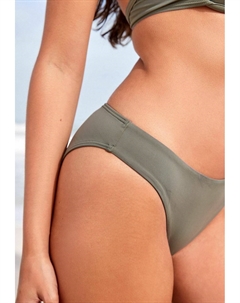 Плавки бикини High Leg Bikini Bottoms, зеленый хаки Next