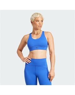 Бюстгальтер средней поддержки All Me Luxe, цвет Semi Lucid Blue Adidas