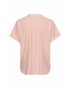 Блузка-рубашка Streifen Aus Leichter, оранжевый Camel active