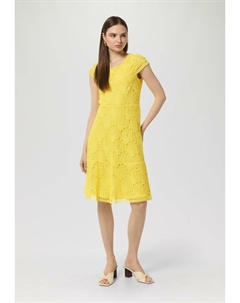 Повседневное платье, желтое Comma,