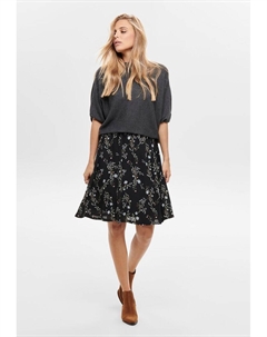 JACQUELINE de YONG, Футболка с принтом, темно-серый Jdy