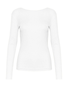 Топ с длинными рукавами, белый Kaffe