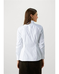 Блузка на пуговицах The Fitted, белая Hugo