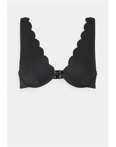 Верх бикини Scallop Up Hunkemöller, черный Hunkemoller