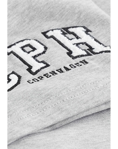 Спортивные штаны Bouclé Detail Copenhagen City Graphic Slogan, серые Next