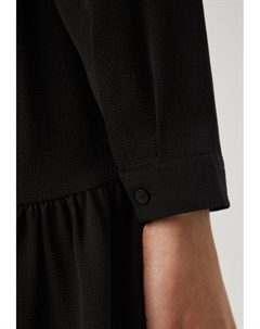 Платье-рубашка piper Shirt Dress, черное Jdy