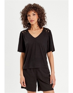 Блузка Kurzen Ärmeln, черный Cache cache