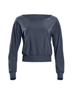 Лонгслив Functional Light and Soft Cropped Long Sleeve Top LS003LS, антрацит Winshape