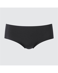 Бесшовные трусы AIRism Ordinary Waist Triangle, черный Uniqlo