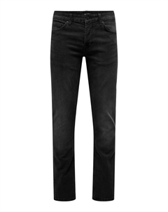 Джинсы узкого кроя, черный Only & sons