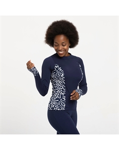 Женский купальник Una темно-синий Nabaiji