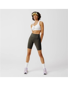 Женские облегающие шорты для бега - Run 500 Comfort Dark Khaki Kiprun