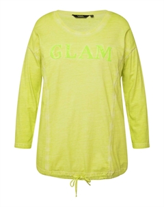 Лонгслив, цвет limettengrün Ulla popken