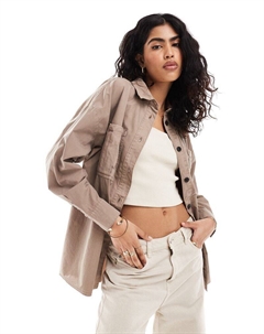 Рубашка в стиле мытого песка DESIGN Asos