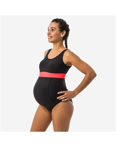 Цельный купальник для беременных Romane - Черный Коралл Nabaiji