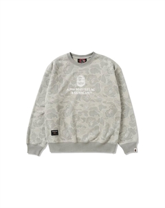 Alpha Industries X Совместный бренд Alpha Industries Толстовка унисекс, серый A bathing ape®