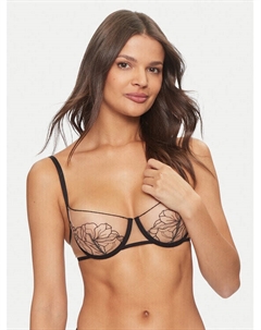 Бюстгальтер на косточках, черный Undress code