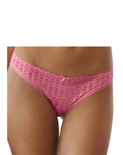 Трусики из прозрачного кружева с графичным рисунком, розовый S.oliver