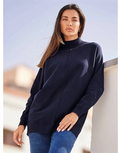 Вязаный свитер "Пуловер", цвет морской волны Heine