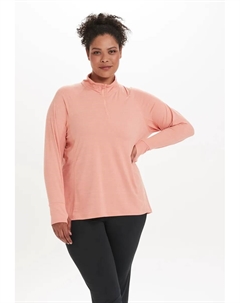 Функциональная рубашка "Fermier", выполненная из дышащей эластичной ткани, растягивающейся в четырех направлениях, коралловый Q by endurance