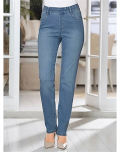 Джинсы с завышенной талией (1 шт.), цвет Blue-Bleached Classic basics