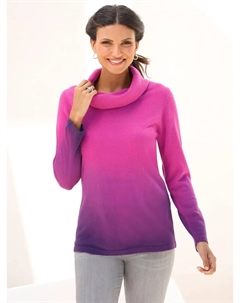 Свитер с высоким воротником "свитер с длинными рукавами", цвет Magenta-Traube Classic basics