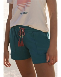 Свитшоты "шорты", с накладными карманами и контрастным шнуром, одежда для дома, цвет Petrol Vivance