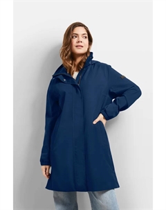 Полупальто с капюшоном, цвет морской волны Bugatti