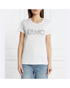 Футболка стандартного кроя, белый Liu jo