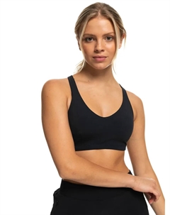 Спортивный топ "Heart Into It", антрацит Roxy