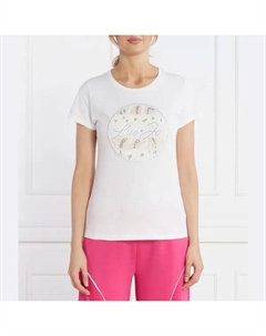 Футболка стандартного кроя, белый Liu jo