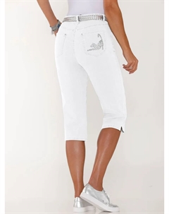 Джинсы-капри (1 шт.), белый Classic basics