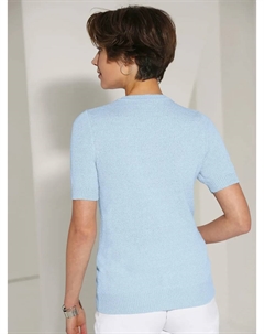 Свитер с V-образным вырезом "Пуловер", синий Classic basics