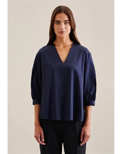 Туника "Черная роза", синий Seidensticker