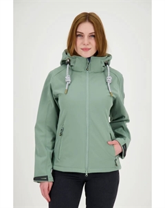 Куртка из софтшелла "PEAK CREEK WOMEN", со съемным капюшоном, серый Deproc active