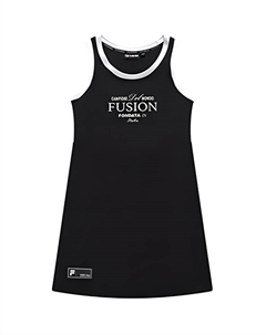 Женское платье без рукавов, цвет Black Fila