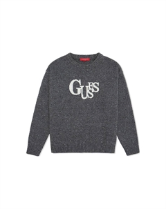 Свитер унисекс, цвет Black Guess