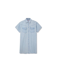 Женское платье с шортами и рукавами levi’s, цвет Blue Levi's®