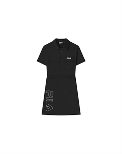 Женские шорты-платье с рукавами, цвет Black Fila