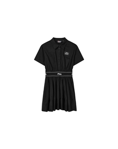 Женское платье с короткими рукавами, цвет Black Fila