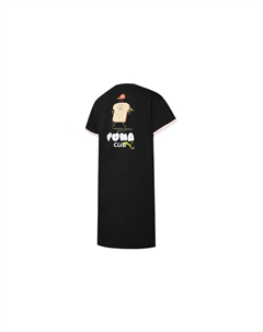 Женские шорты-платье с рукавами, цвет Black Puma