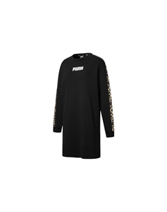 Женское платье с длинными рукавами, цвет Black Puma