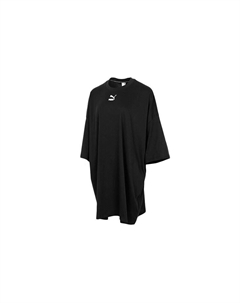 Женские шорты-платье с рукавами, цвет Black Puma