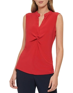 Пуловер Sleeveless Twist Front Knit, цвет Samba Tommy hilfiger